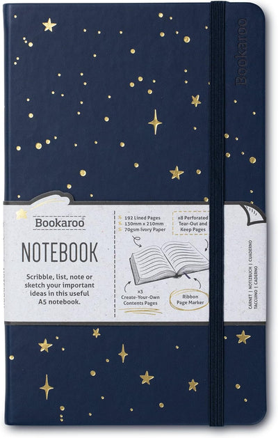IF Moon & Stars - Bookaroo Notebook A5 Journal