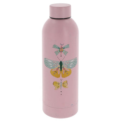 Hydration Bottle Butterfly Pink
