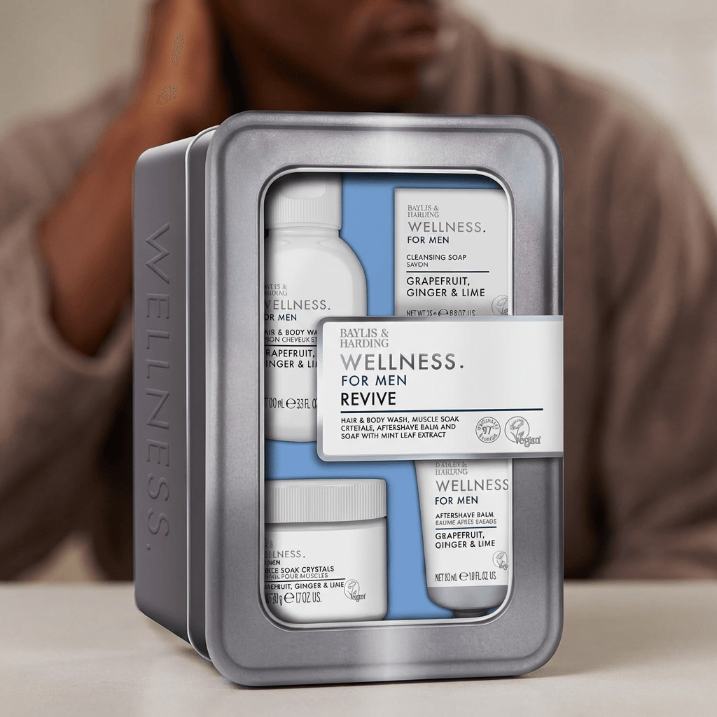 Baylis & Harding Wellness for Men Revive Grooming Gift Set | Men's
