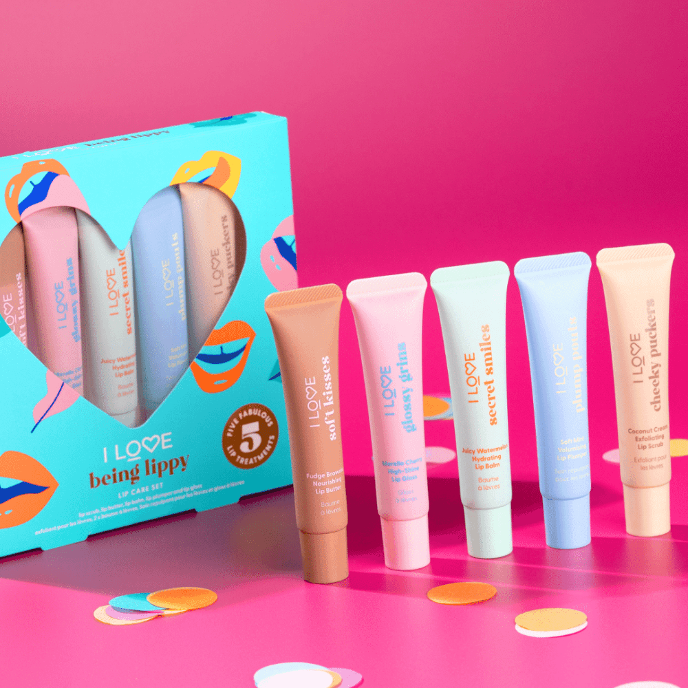 I LOVE Being Lippy Lip Care Set – Purpink Gifts Ltd