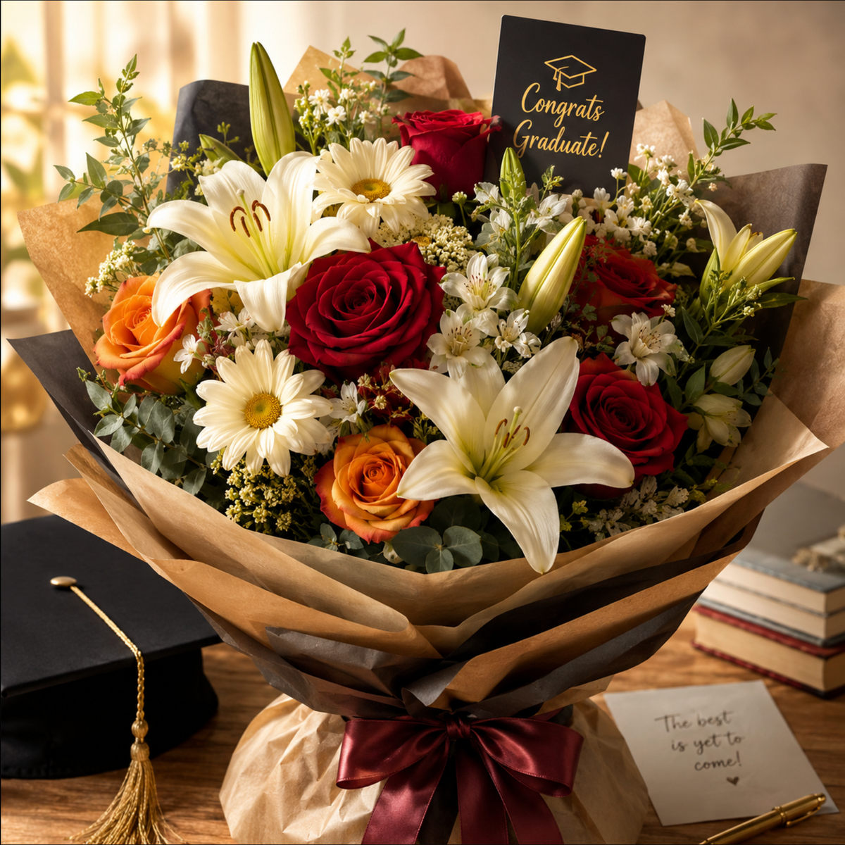 Graduation flowers and gifts from Purpink Kenya