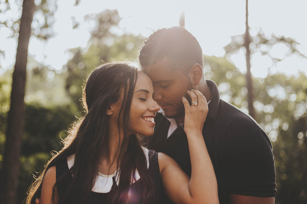 Happy Couple Outdoors