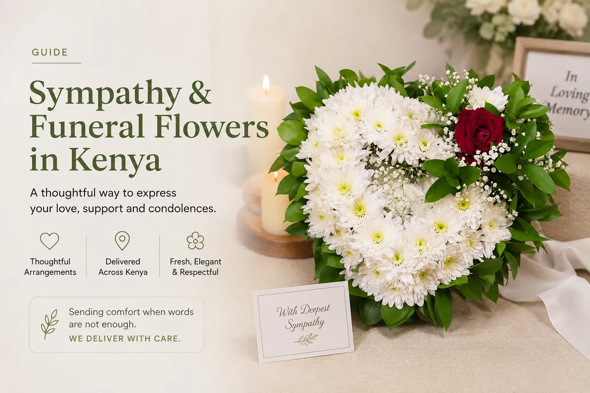 Sympathy and Funeral Flowers in Kenya: A Respectful Guide to Sending Condolences