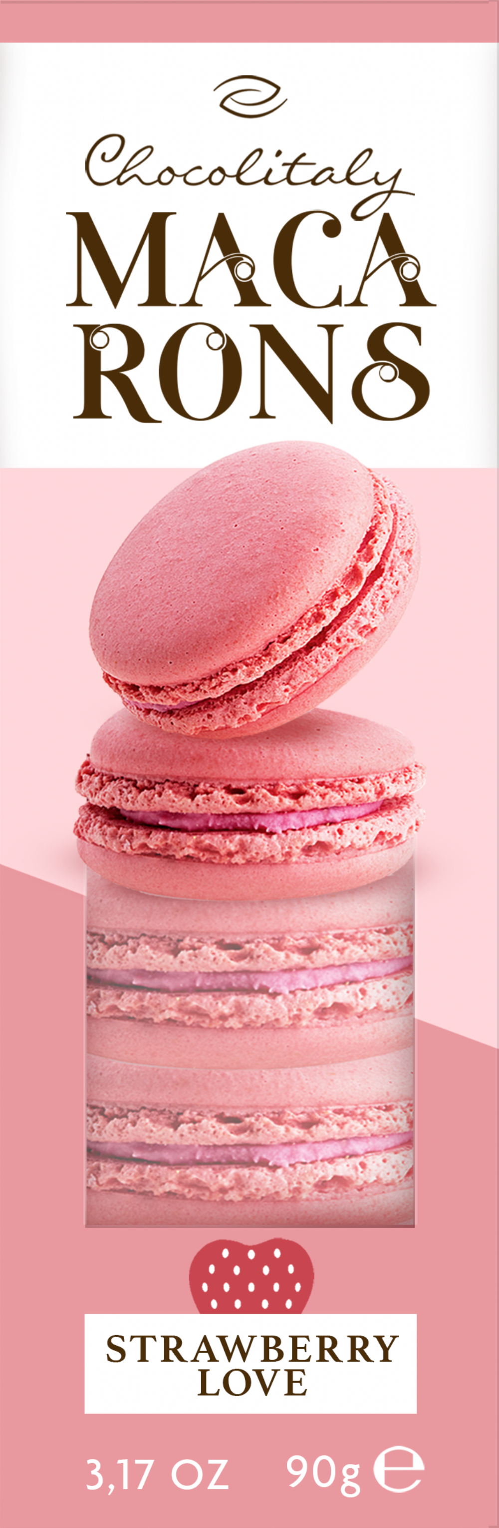 La Mole Strawberry Macarons – 90g