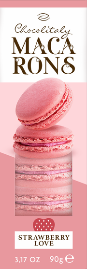 La Mole Strawberry Macarons – 90g