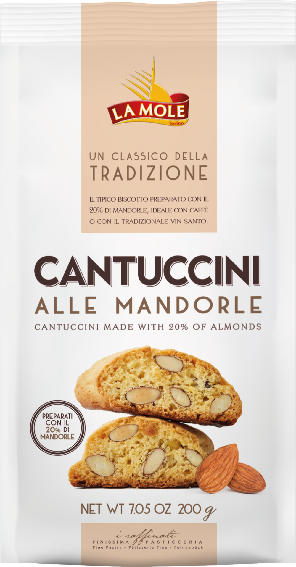 La Mole Cantuccini – Almond Cookies 200g