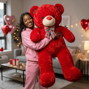 Forever Yours Red Teddy Bear - 100cm