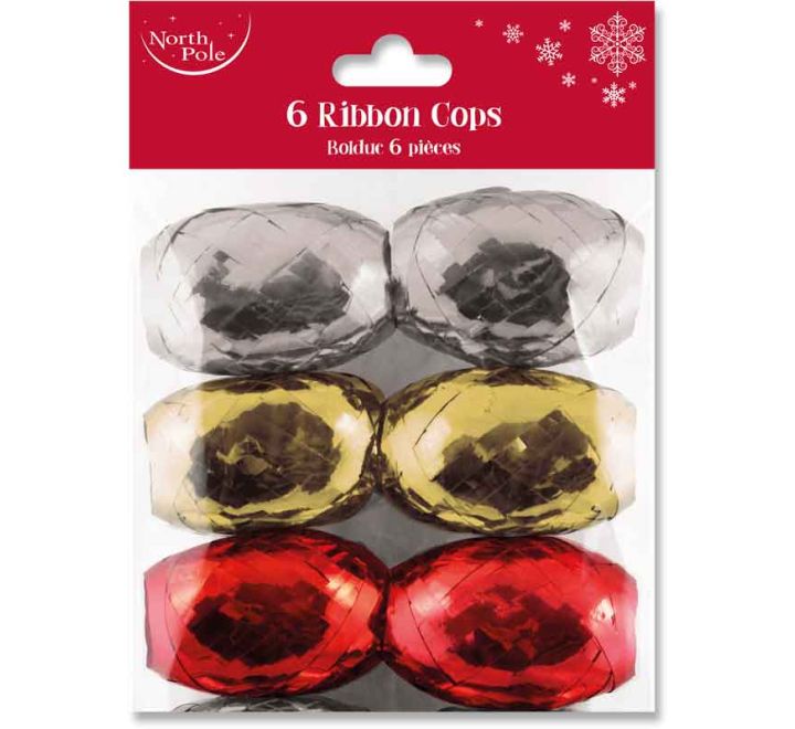 Assorted Ribbon Curls – 6-Piece Set