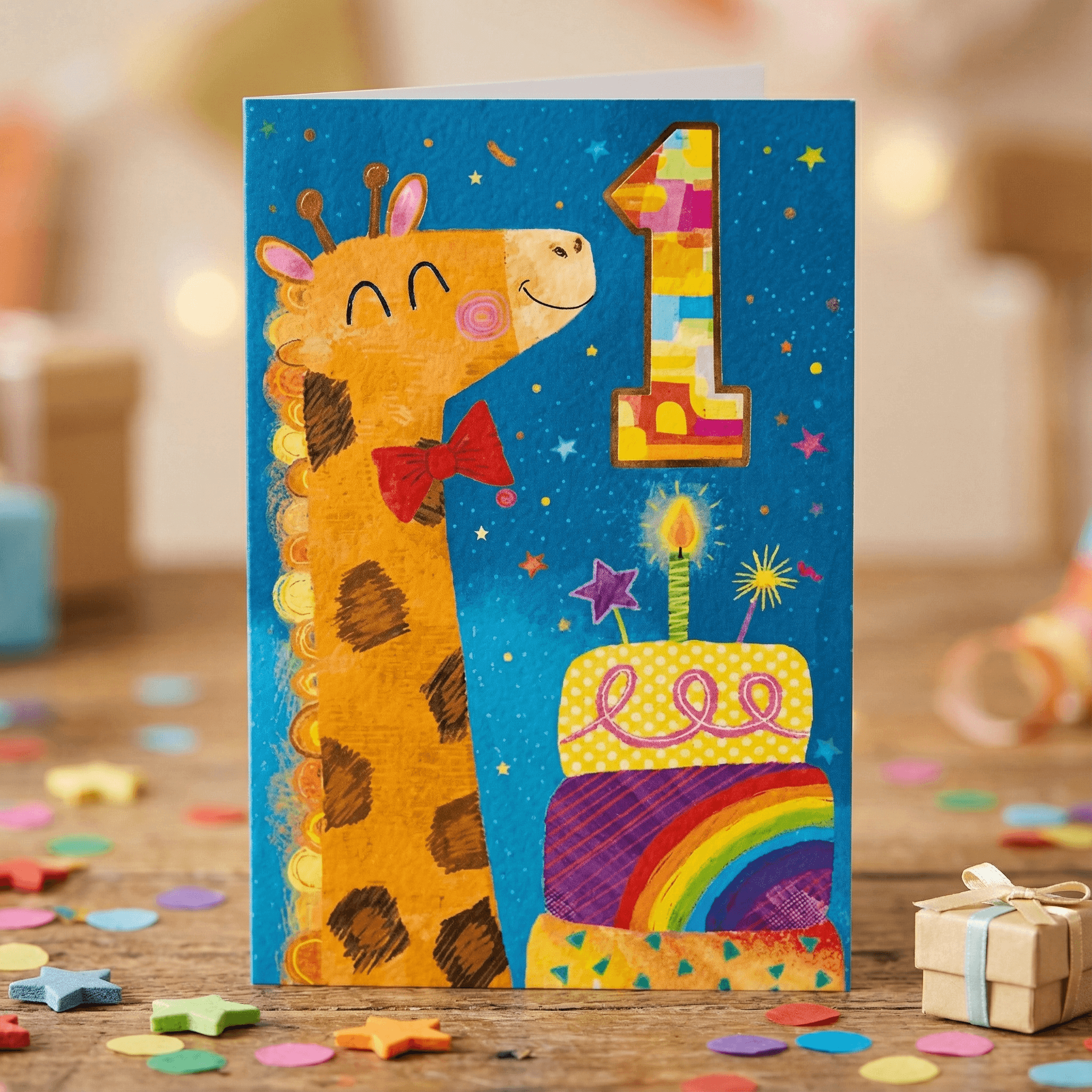Age 1 Boy – First Year / Milestone Greeting Card