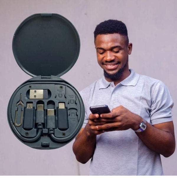 Voyager 6-in-1 Universal Travel Cable Kit