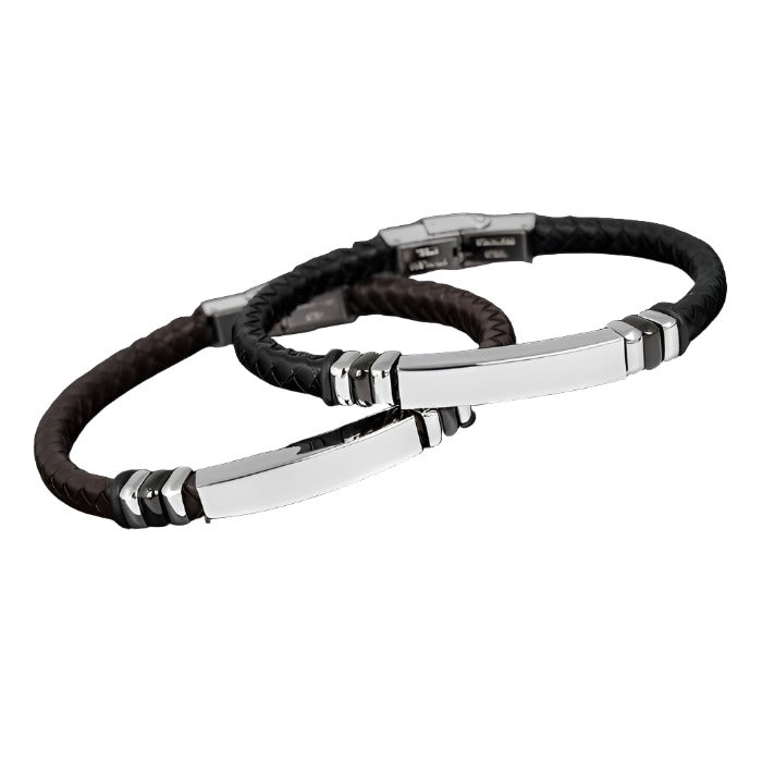 EQ For Men Leather Bracelet