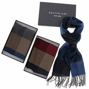 EQ For Men Large Squares Scarf