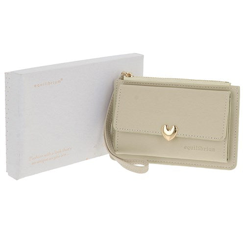 Ladies Heart Credit Card and Coin Holder