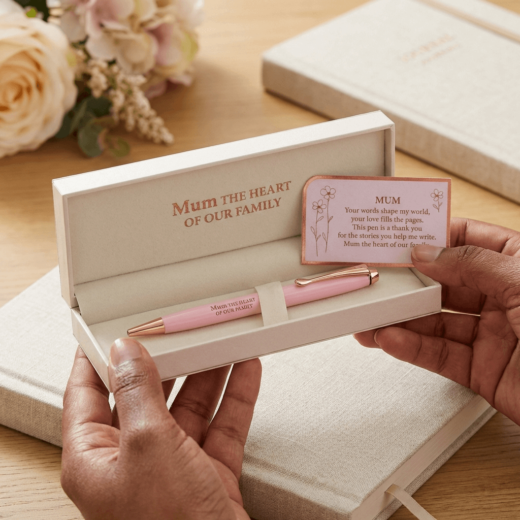 “Mum, the Heart of Our Family” Luxury Pen Gift Set