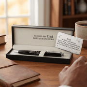 “Always My Dad, Forever My Hero” Luxury Pen Gift Set