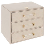 Rox Box Three Drawer Jewellery Box – Oyster