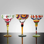 Tropical Margarita Glass set - Hand-Painted