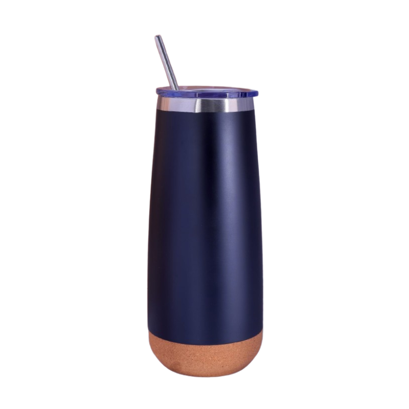 Thermal Insulated Mug with Straw - 650ml