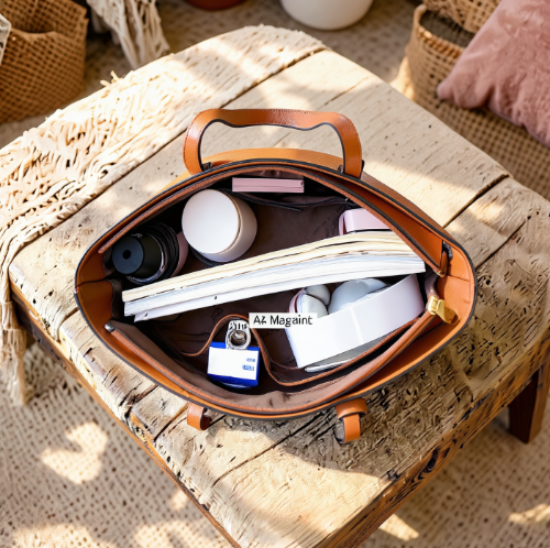 4-Piece Women’s Tote Bag Set /Large PU Leather Handbag, Crossbody, Clutch & Wallet for Work, Travel & Everyday Use