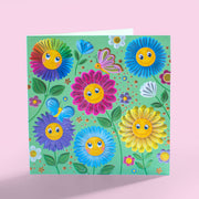 Daisy Flowers Card