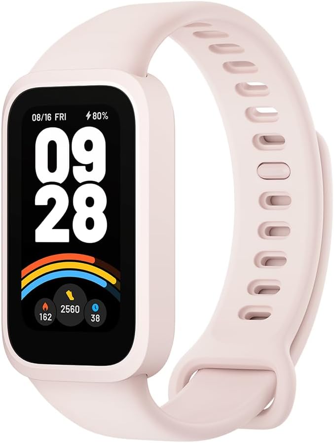 Xiaomi Smart Band 9 Active – Pink | AMOLED Fitness Smartwatch
