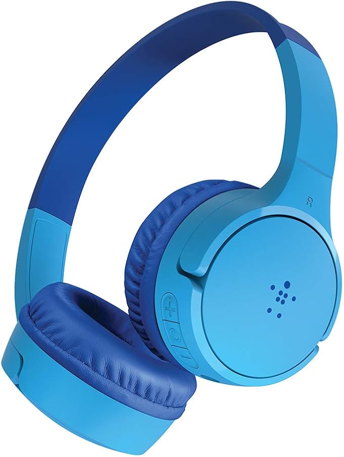 Belkin SoundForm Mini On-Ear Headphones for Kids — Blue