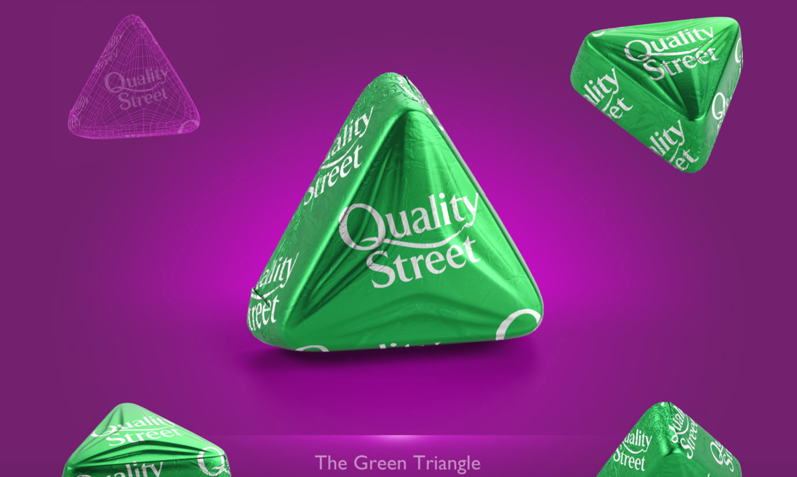 Quality street Green Hazelnutt bar 84g