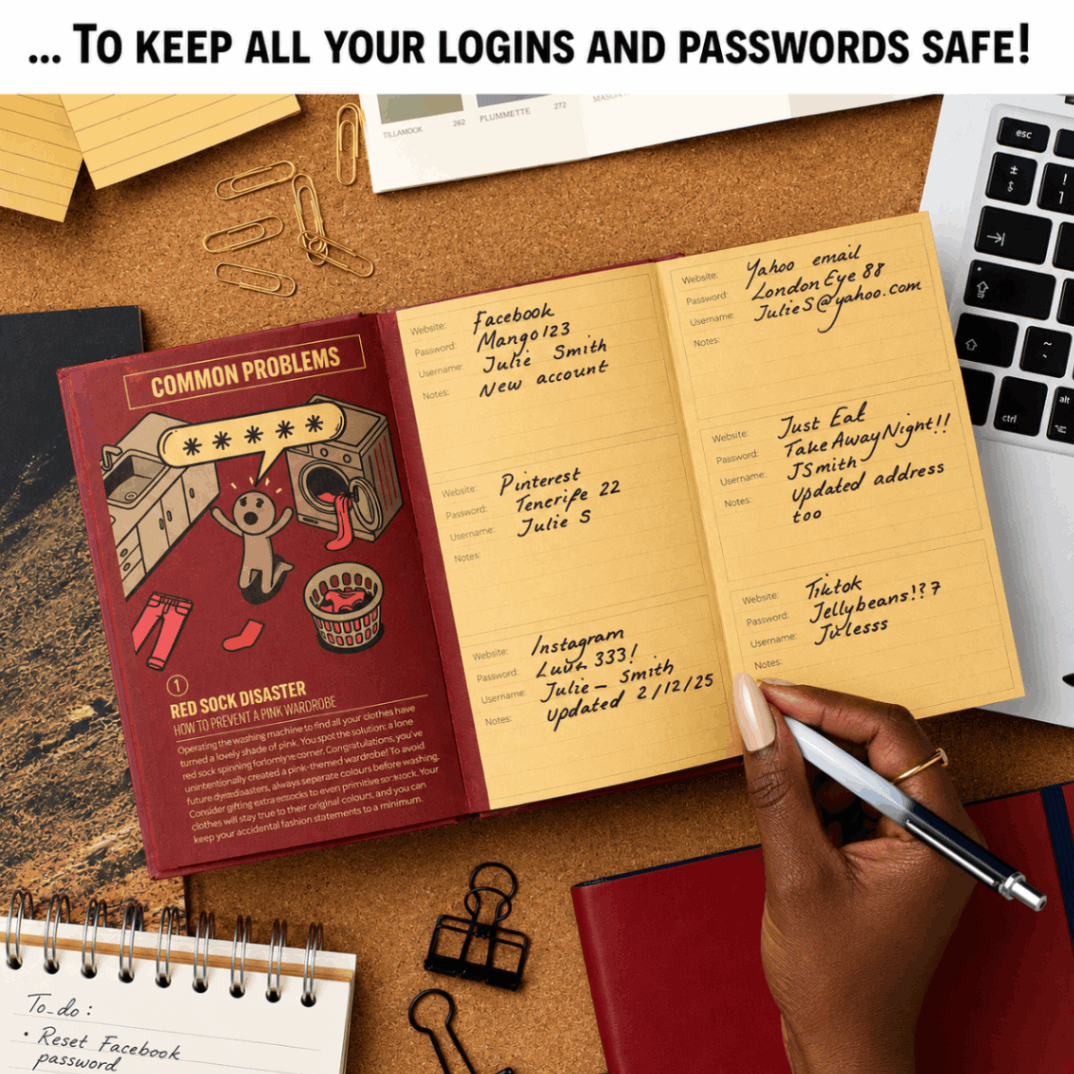 Journals for Life - I am NOT a Password Book