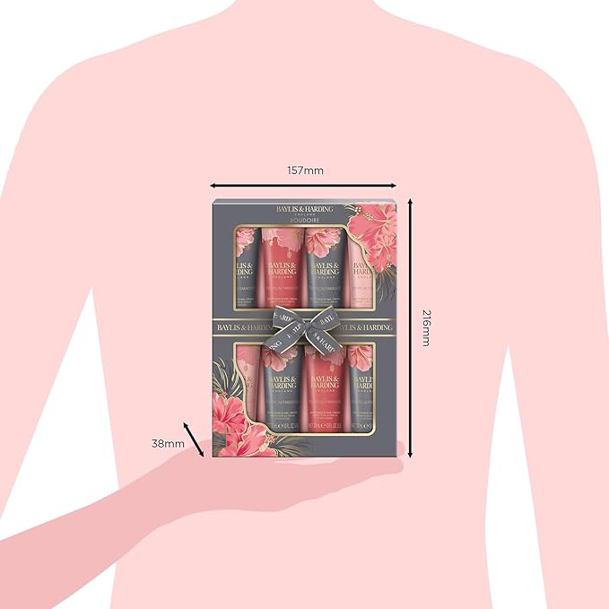 B&H Boudoire Tropical Paradise Silky Hand Cream Set 30ML - 8 Pieces