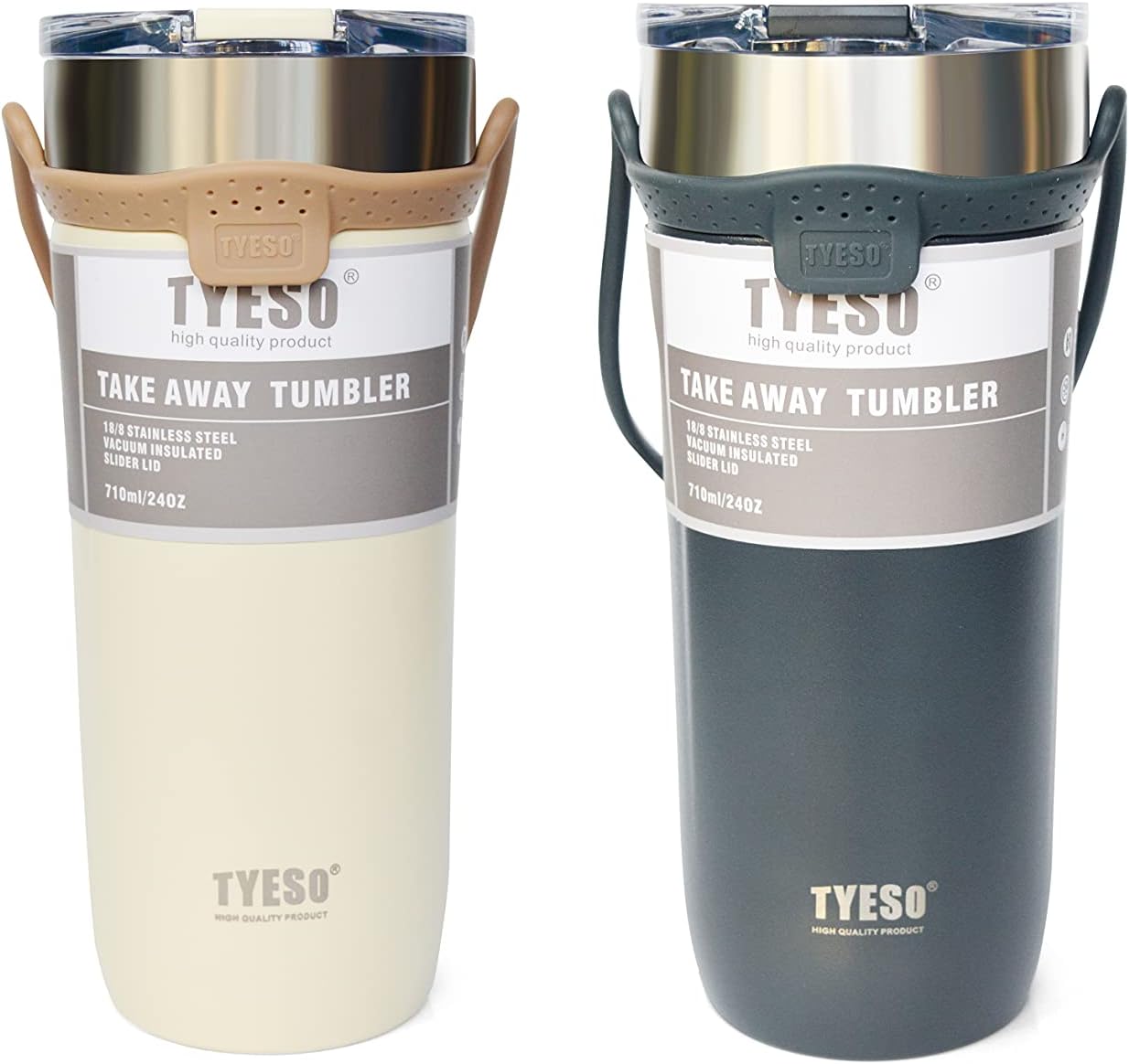 Tyeso Stainless Steel Thermal Mug – 550ml
