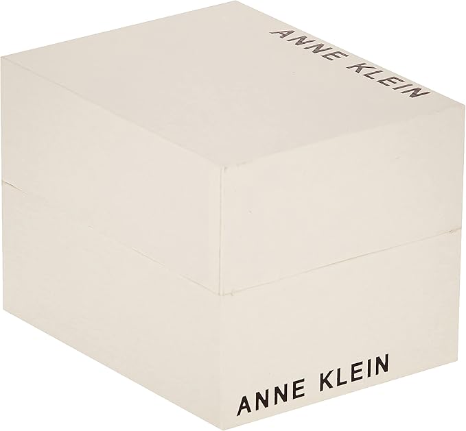 Anne Klein Emerald Dial Gold-Tone Bracelet Watch
