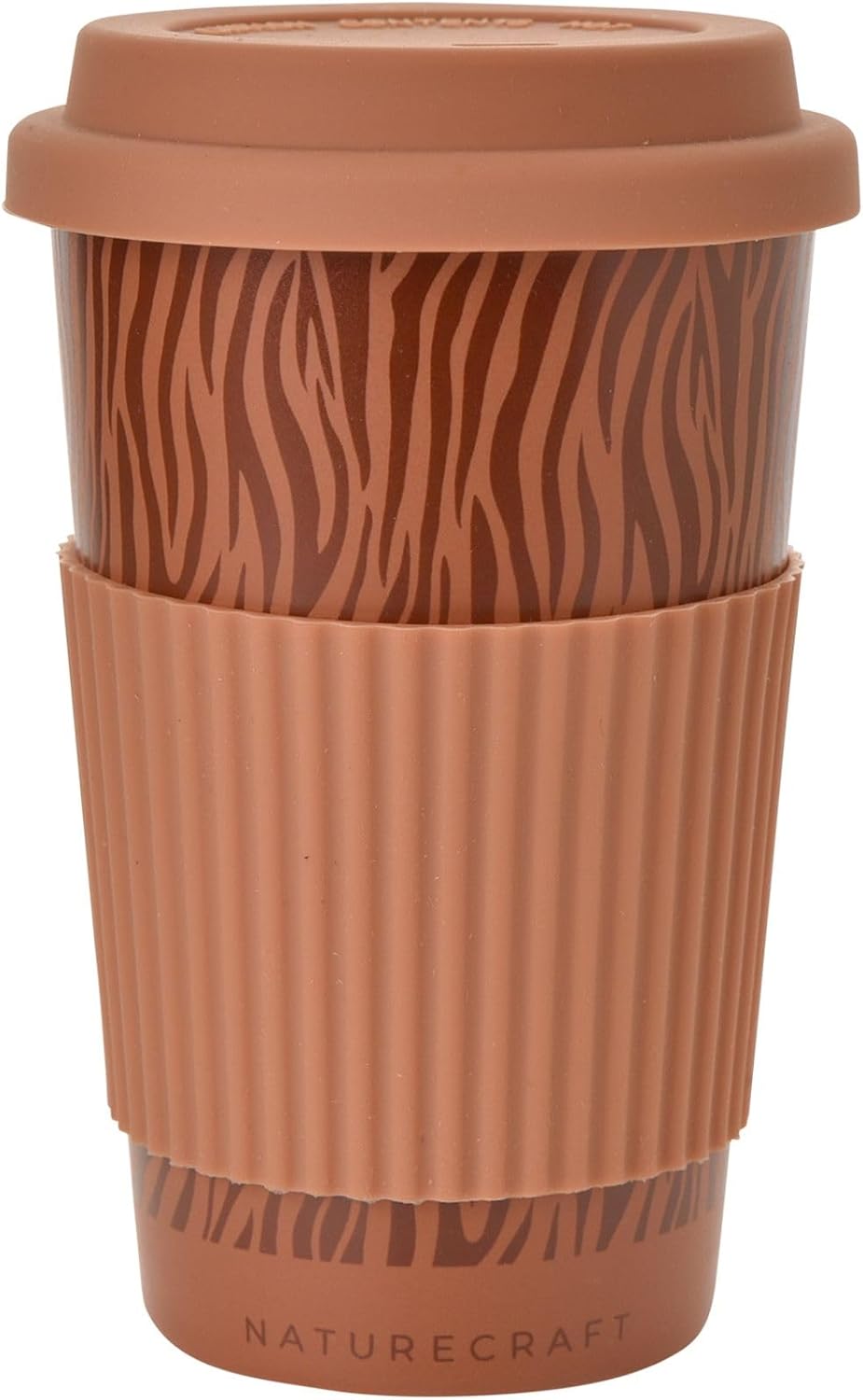 Naturecraft Tiger Ceramic Wax Resistant Mug – Terracotta