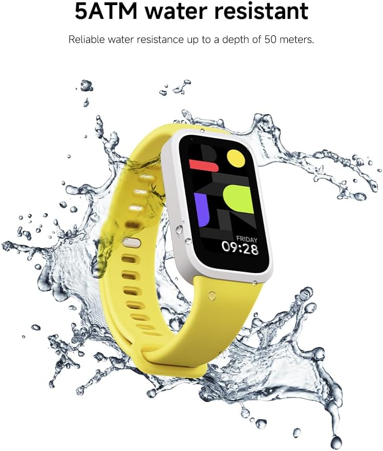 Xiaomi Smart Band 9 Active – Pink | AMOLED Fitness Smartwatch