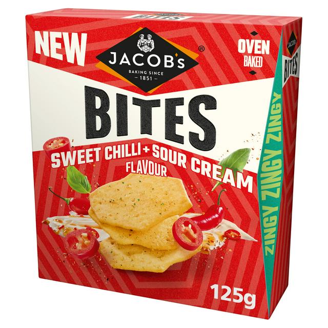 Jacob’s Bites Sweet Chilli & Sour Cream 125gm