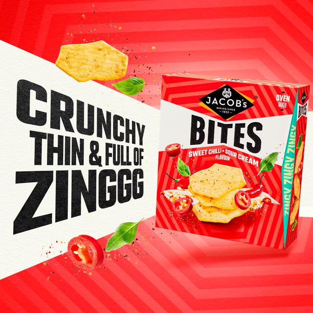 Jacob’s Bites Sweet Chilli & Sour Cream 125gm