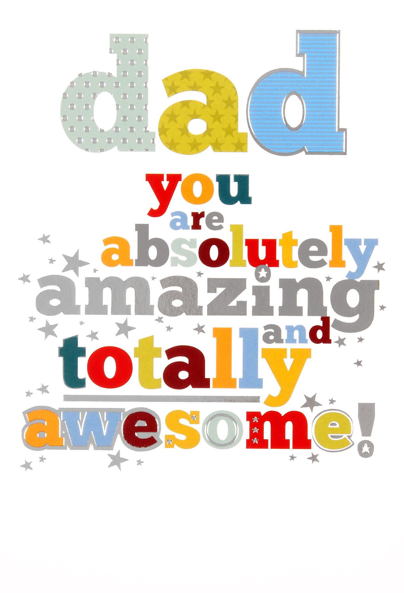 Awesome Dad Card