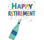 Happy Retirement Card – Cheers to New Adventures