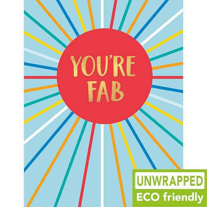 C50 Fab Thank You Card – Fiesta Collection (Set of 6)