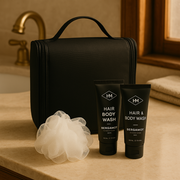 Harvey Makin Men's Gym Wash Bag Set