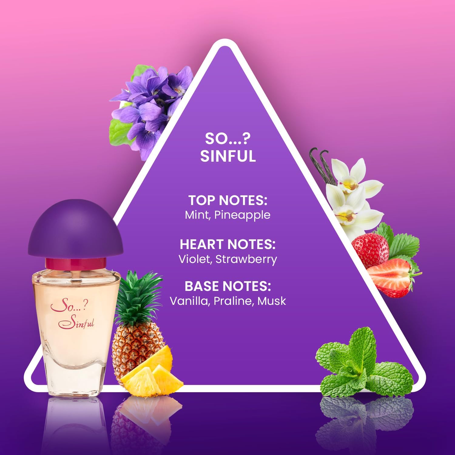 So…? Romantic Trio Eau de Toilette Gift Set (3 × 15ml)