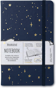 IF Bookaroo Notebook A5 Journal - Moon & Stars