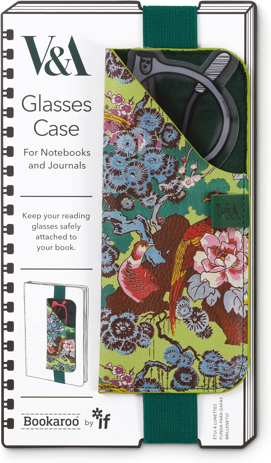 Portapenne Per Taccuino V&amp;A - Motivo Pheasant William Morris