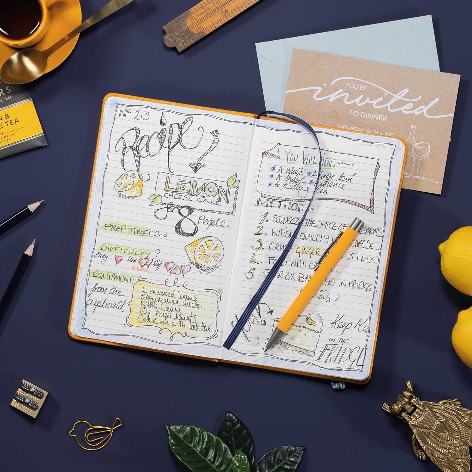 IF V&A Bookaroo A5 Journal - Morris Tulip & Willow