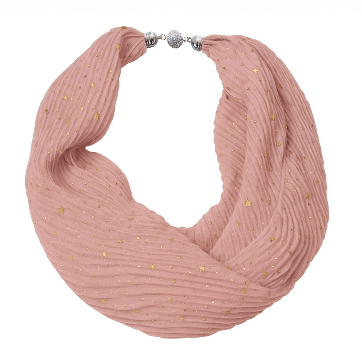 Cosy Checked Magnetic Scarf