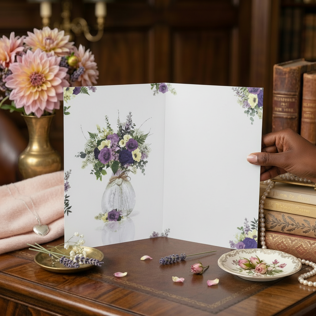 Just To Say A6 Celebration Card with Envelope