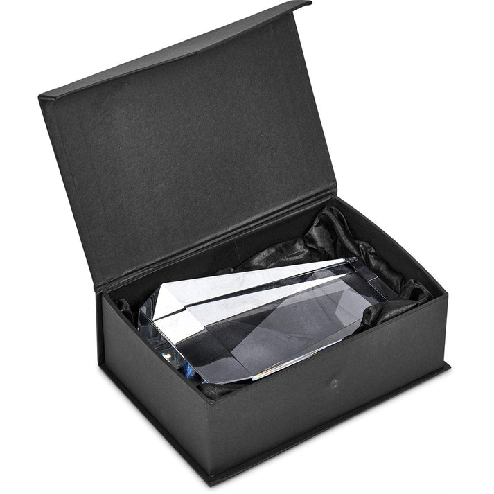 Altitude Luminary 6.7" Premium Optical Glass Recognition Award – Transparent Trophy