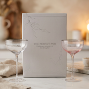 Amore Set of 2 Couple Glasses - Love