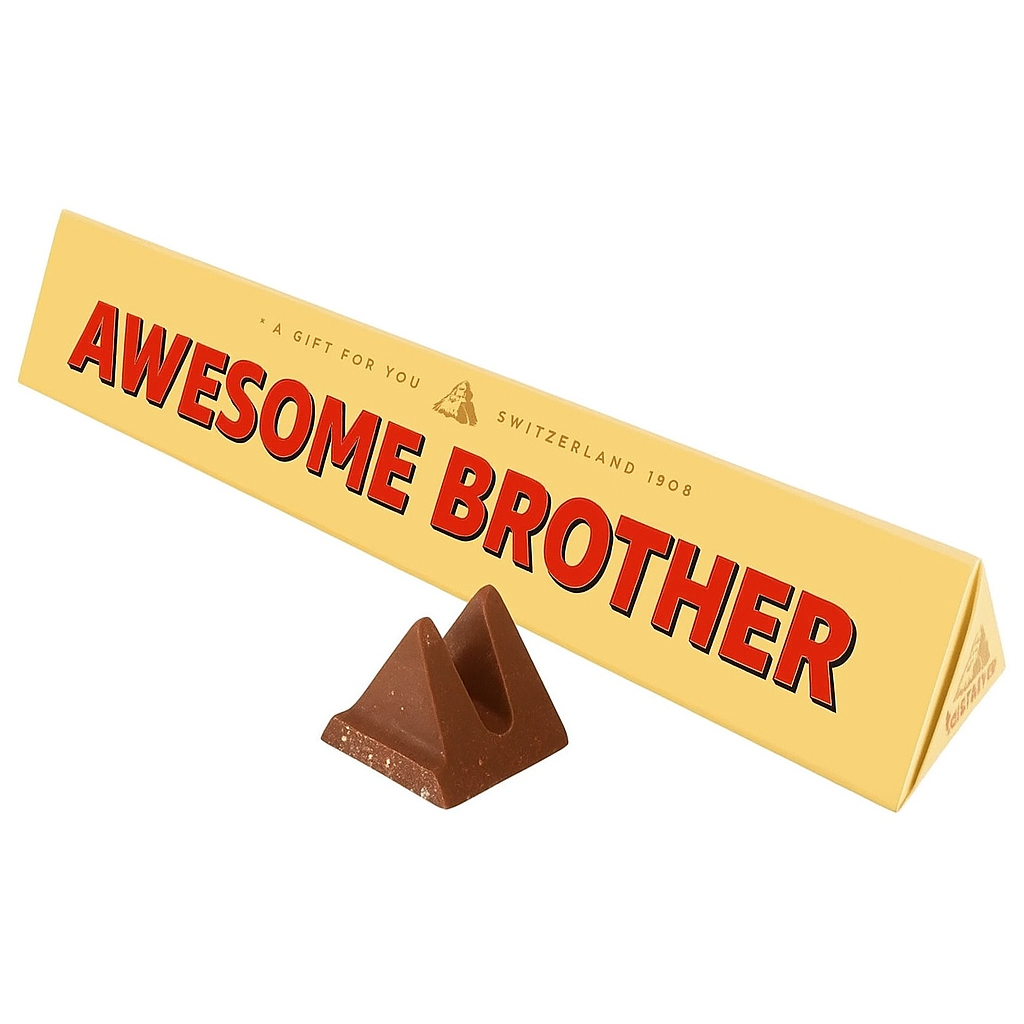 Toblerone Gift Chocolate Bar with Themed Sleeve – 100g