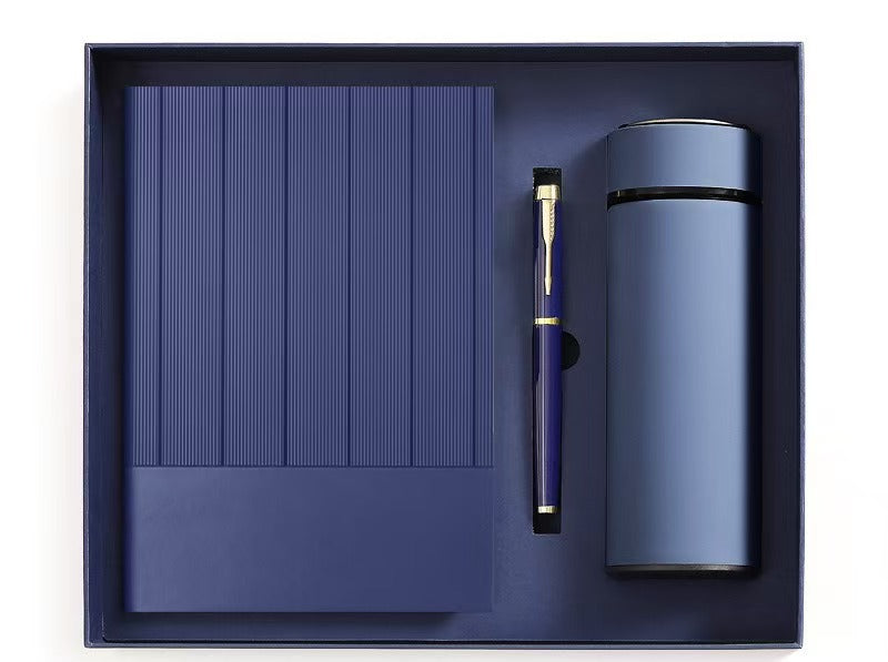 Personalised Executive Business Set – Notebook, Pen & Thermos Gift Set
