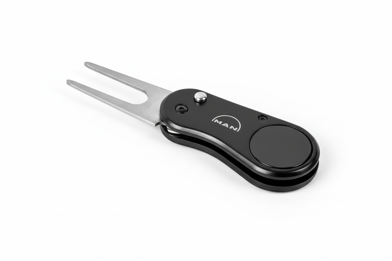 Alex Varga Saros Metal Golf Divot Repair Tool – 7.1 cm Green Repair Tool